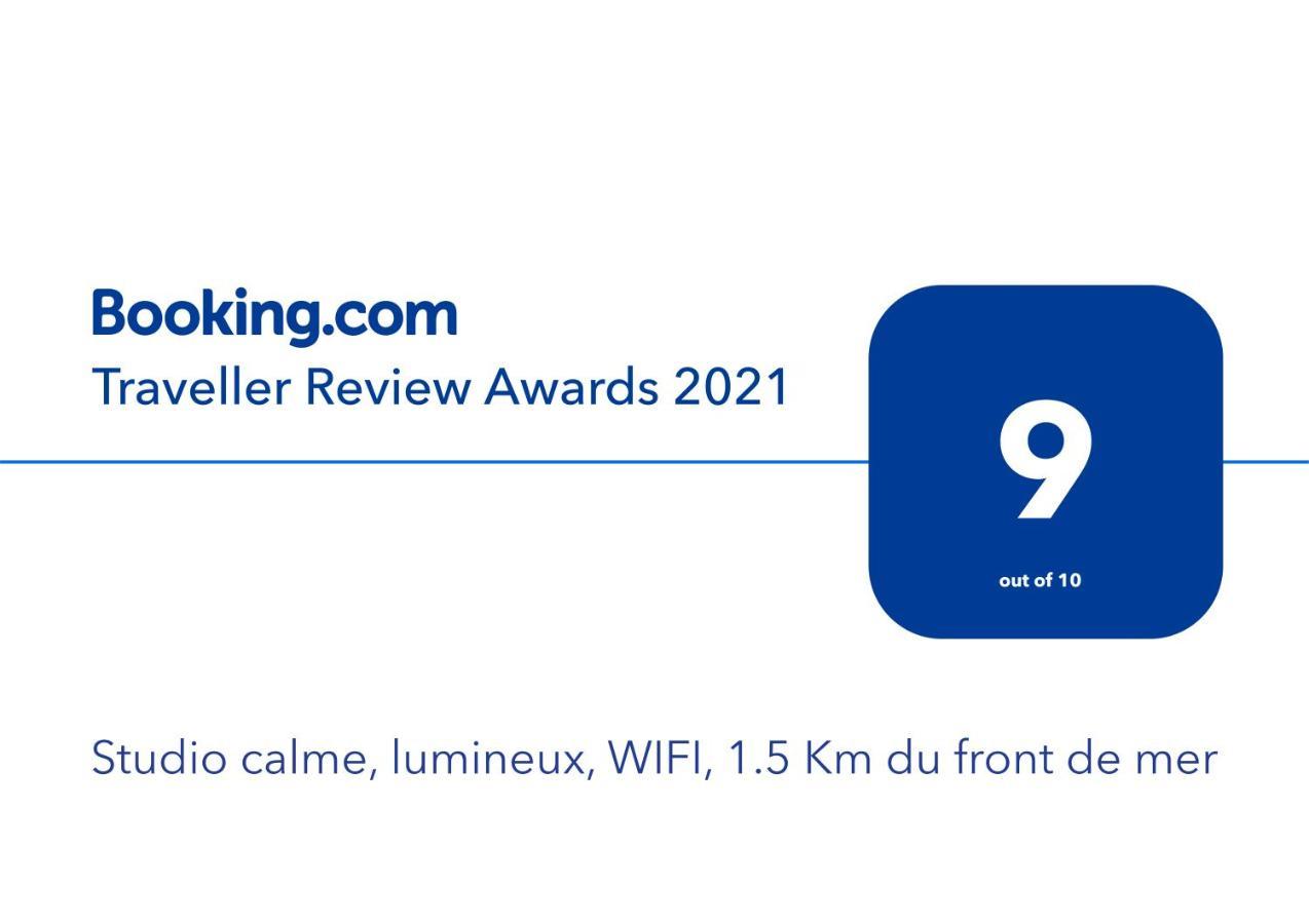 Apartamento Studio Calme, Lumineux, Wifi, 1.5 Km Du Front De Mer Saint-Nazaire  Exterior foto